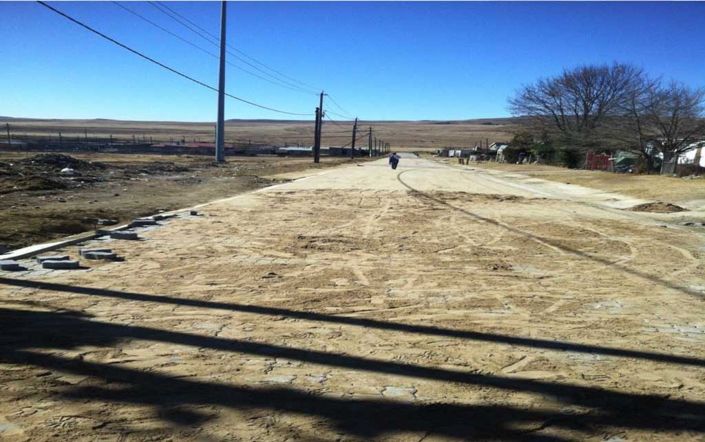 Paving in Vrede